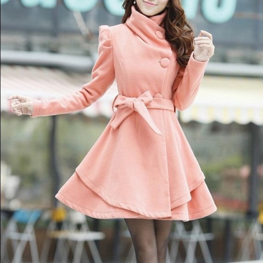 Handmade Pink Coat